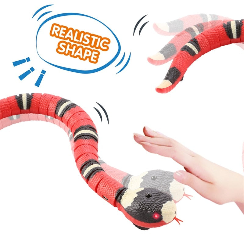 Juguete Inteligente con Sensor para Gatos (Serpiente)