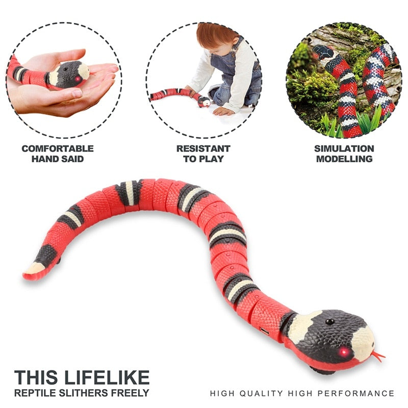 Juguete Inteligente con Sensor para Gatos (Serpiente)